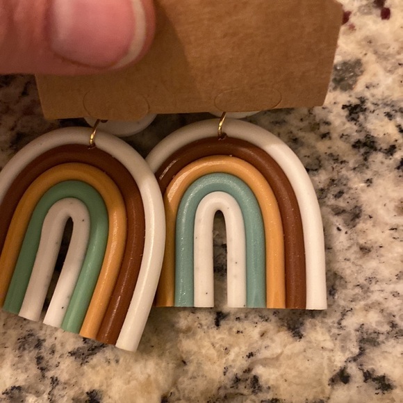 New Rainbow Earrings - Picture 3 of 3